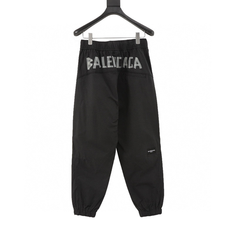 Calça cargo com estampa Balenciaga