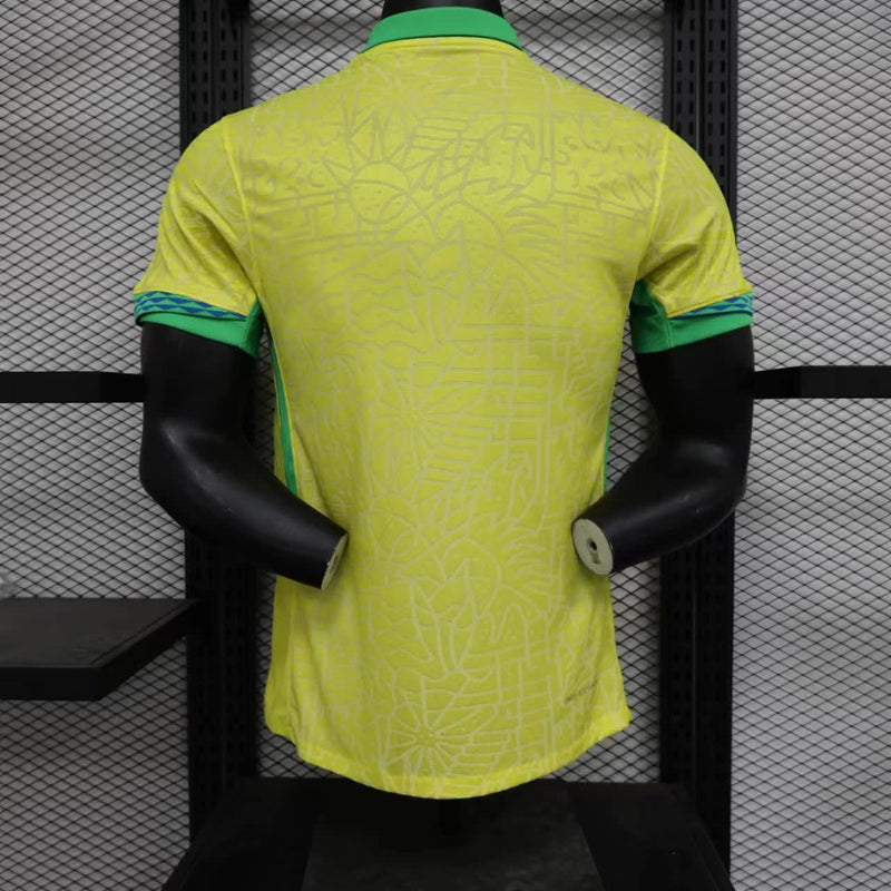 Camisa Brasil Versão Jogador Casa 2023