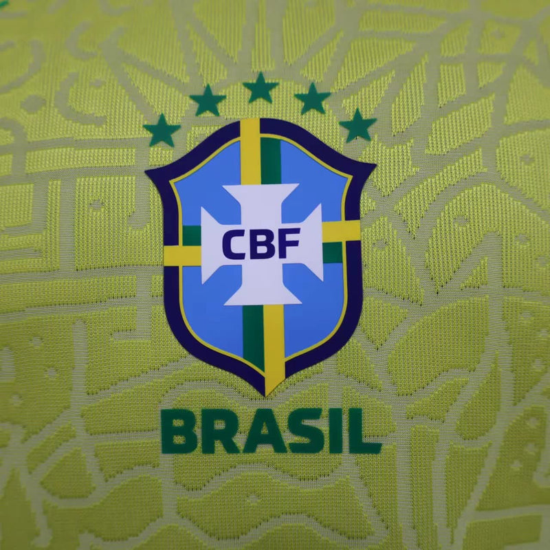 Camisa Brasil Versão Jogador Casa 2023