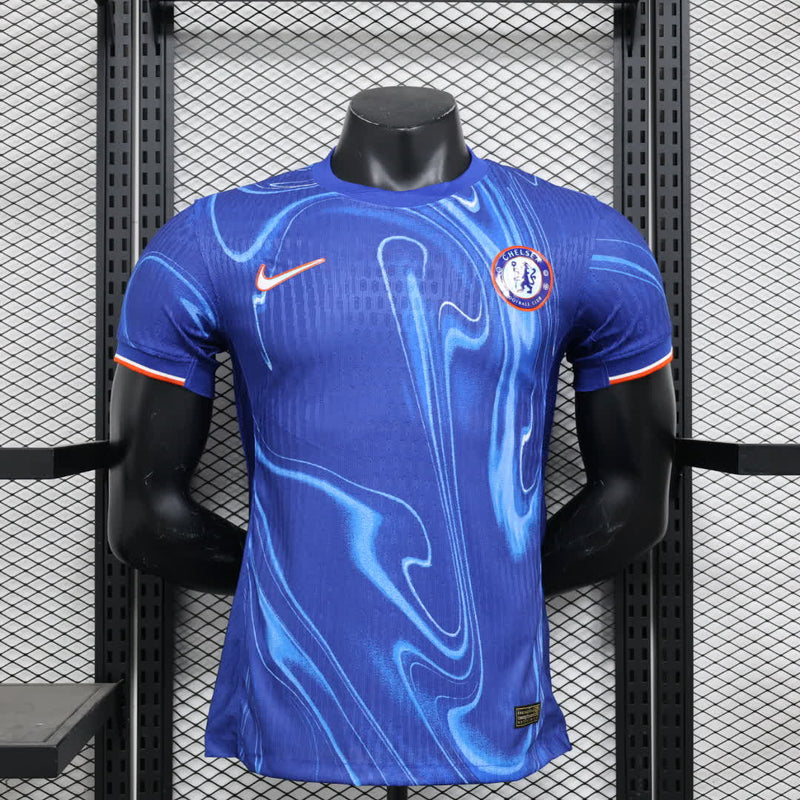 Camisa Chelsea 1º uniforme 24-25 Versão Jogador