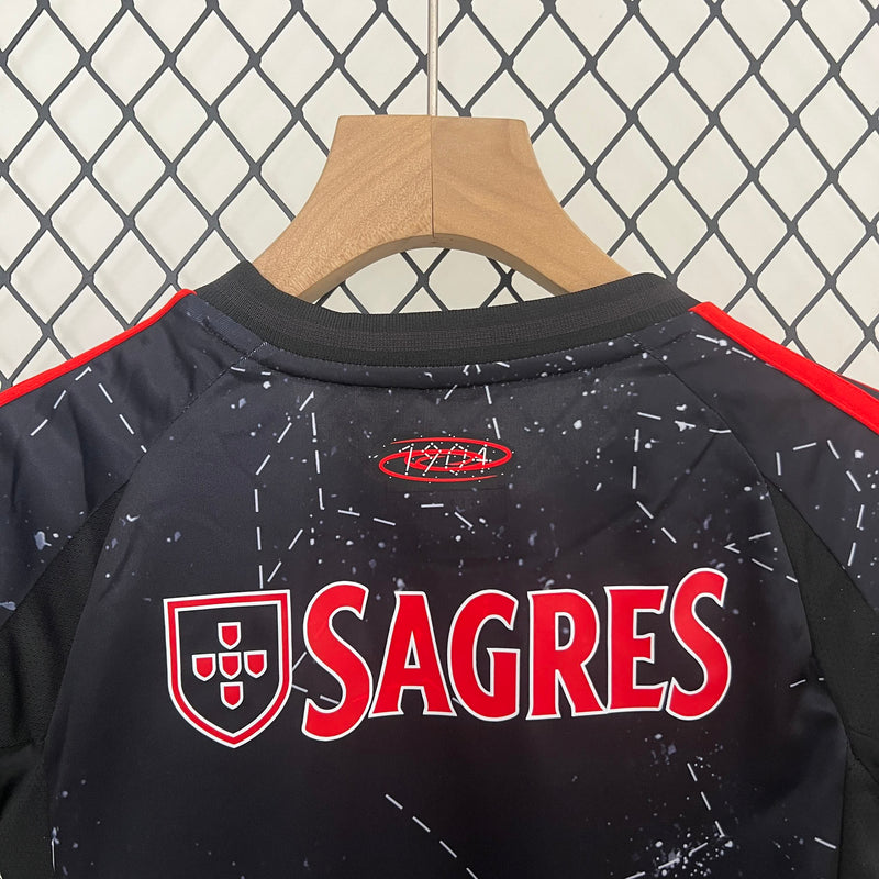 Camisa Alternativa do SL Benfica 24-25 Versão Jogador