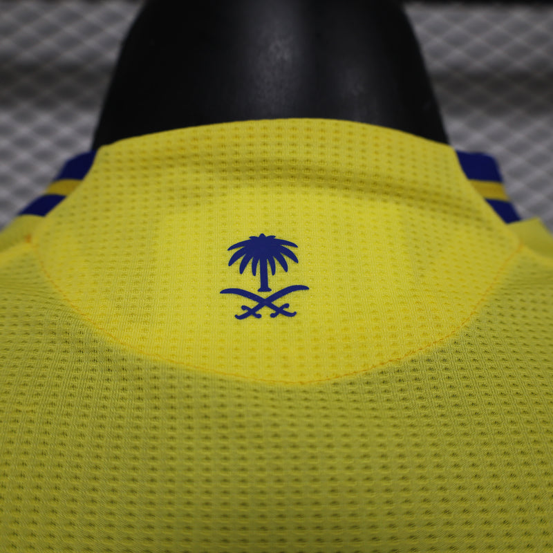 Camisa Principal do Al Nassr FC 24-25 Versão Jogador