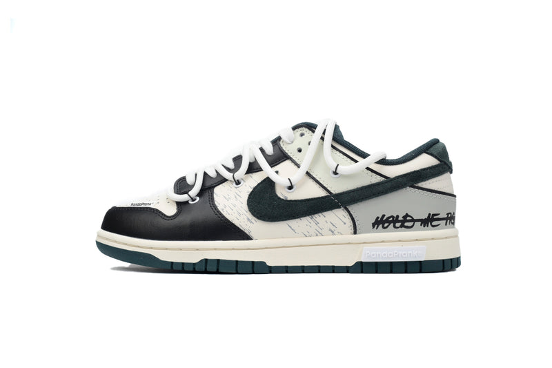 Dunk SB Low Limitado Panda Prank "Hold me Right" Interstelar Verde Marrom