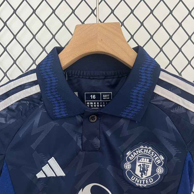 Conjunto Alternativo 24/25  Manchester United – Infantil