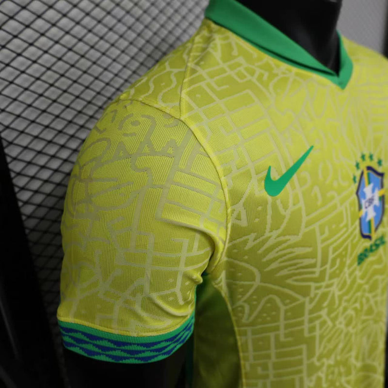 Camisa Brasil Versão Jogador Casa 2023