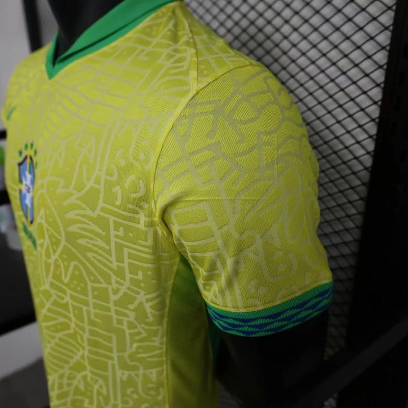 Camisa Brasil Versão Jogador Casa 2023