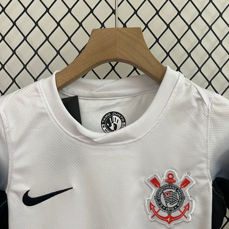 Conjunto infantil Corinthians 24/25