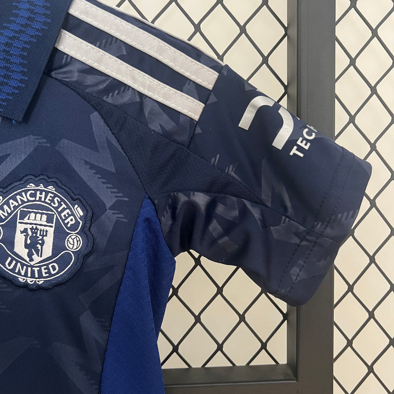 Conjunto Alternativo 24/25  Manchester United – Infantil