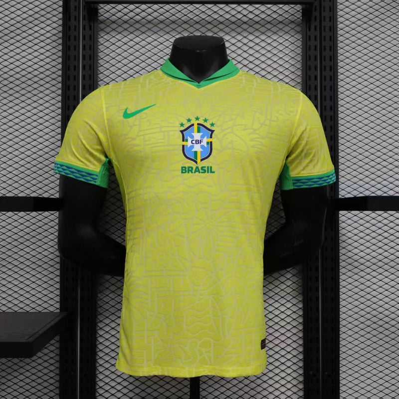 Camisa Brasil Versão Jogador Casa 2023