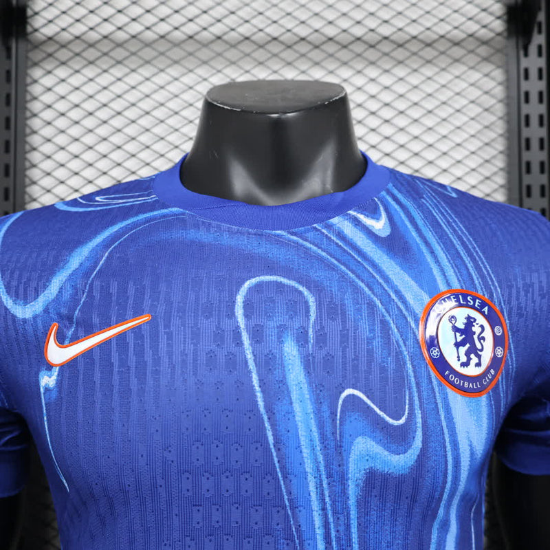 Camisa Chelsea 1º uniforme 24-25 Versão Jogador