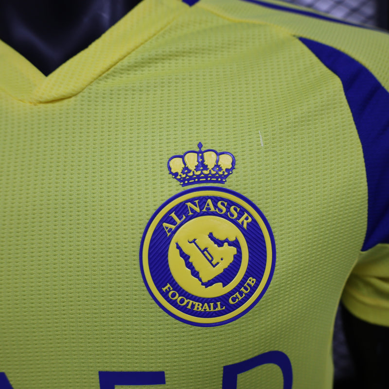 Camisa Principal do Al Nassr FC 24-25 Versão Jogador