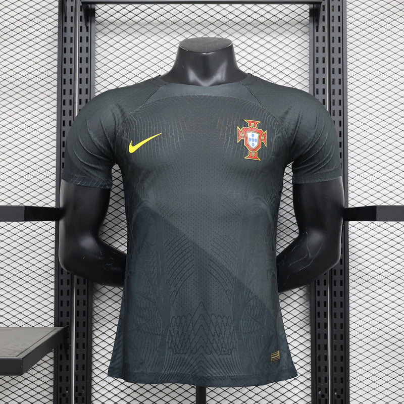 Camisa Portugal Versão Torcedor 2023 Preta